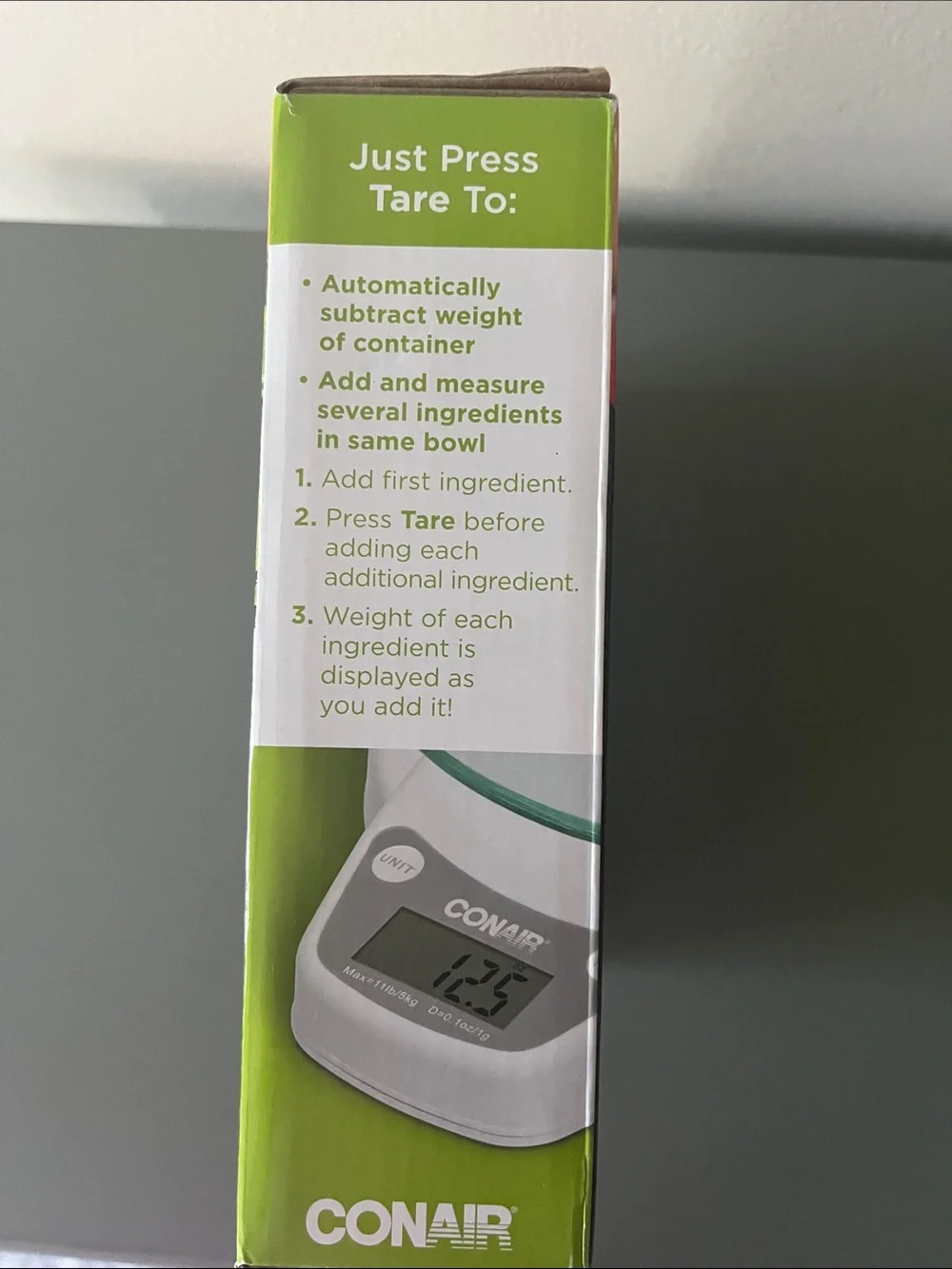 Brand New Conair Digital Food Scale
